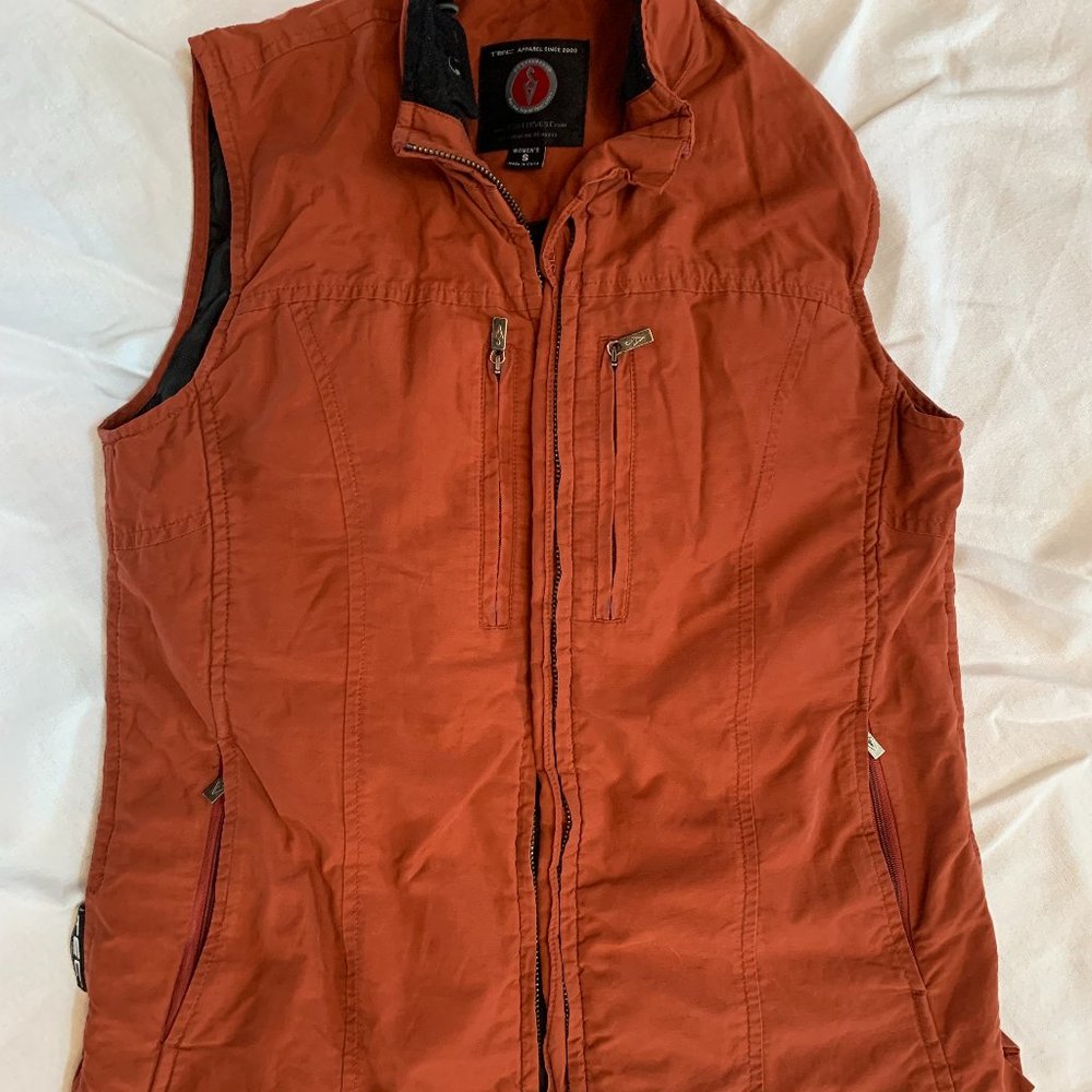 SCOTTeVest SEV Womens Travel Vest - Size Small